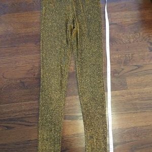 Gold glitter Leggings